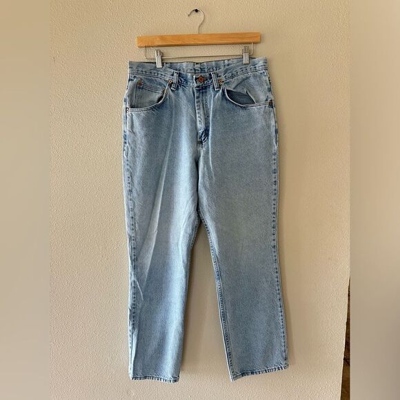 Brittania Men’s Vintage 90s Light Wash Dad Jeans Size 34x32 - Picture 1 of 5